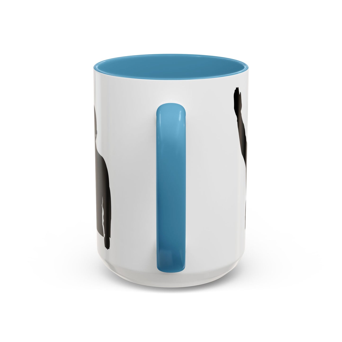 Accent Coffee Mug (11oz & 15oz) - Army - Soldier - Halt - Silhouette X 300