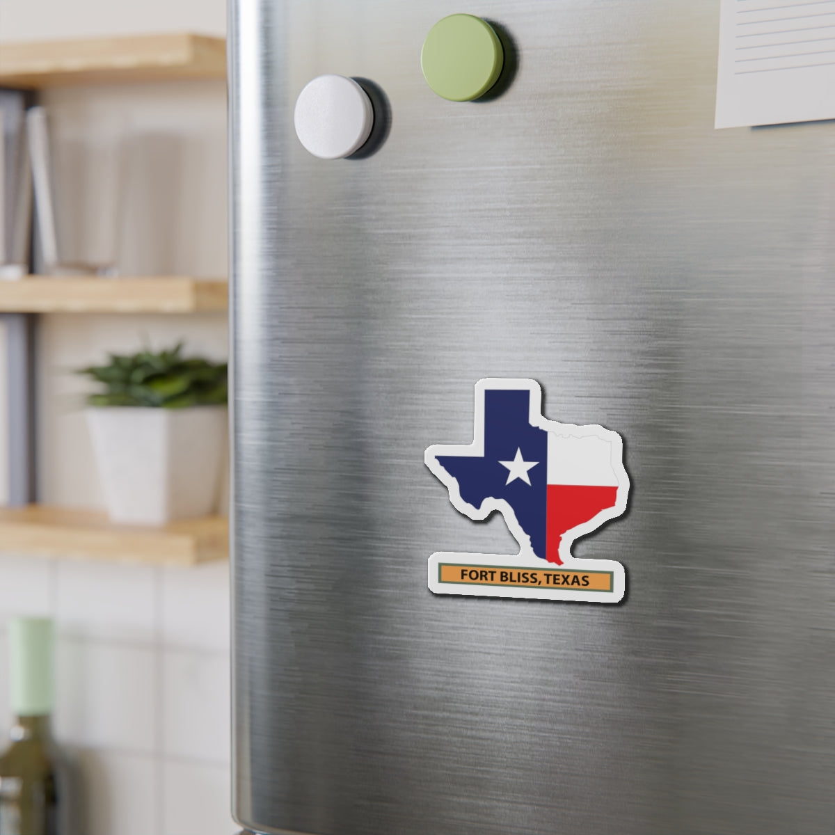 Die-Cut Magnets - Fort Bliss, Texas