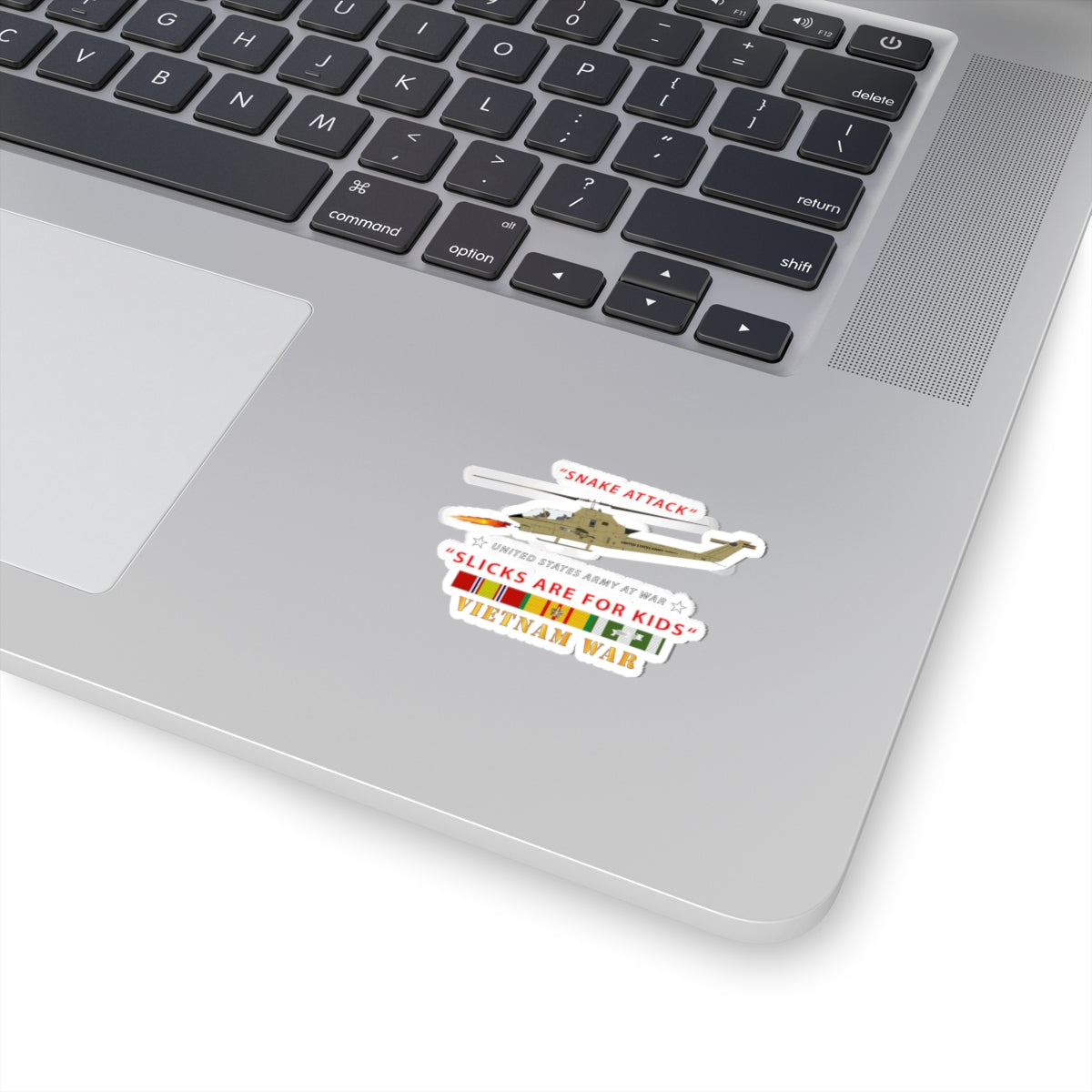 Kiss-Cut Stickers - AH-1 Cobra - Snake Attack - Slicks are for Kids w VN SVC