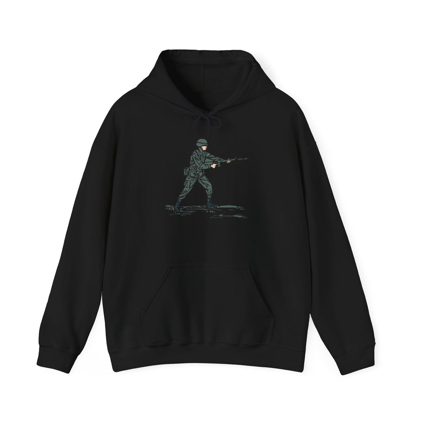 Unisex Heavy Blend Hooded Sweatshirt - Bayonet Training-Modified Thrust X 300