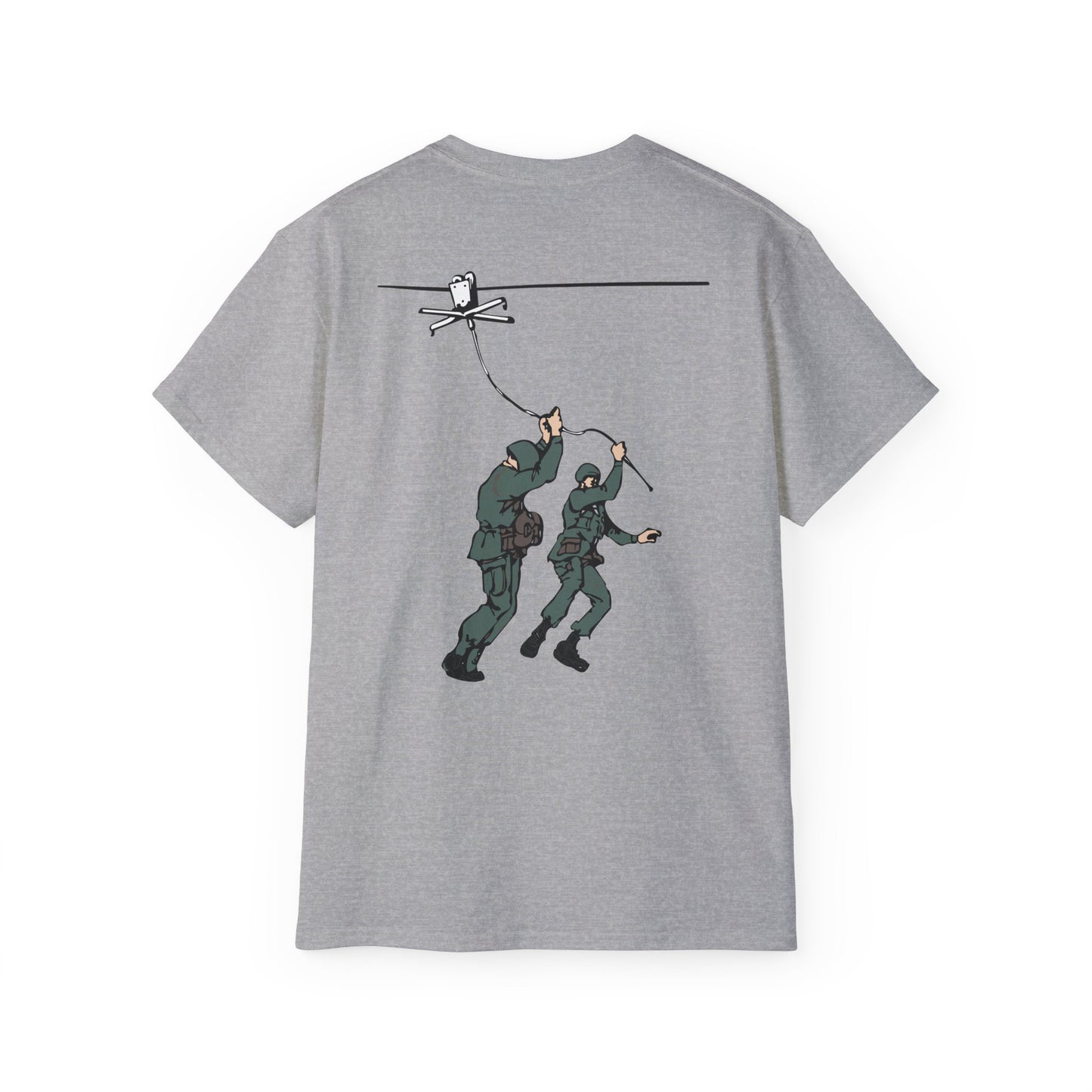 Unisex Ultra Cotton Tee - Airborne - Lateral Drift Trainer X 300