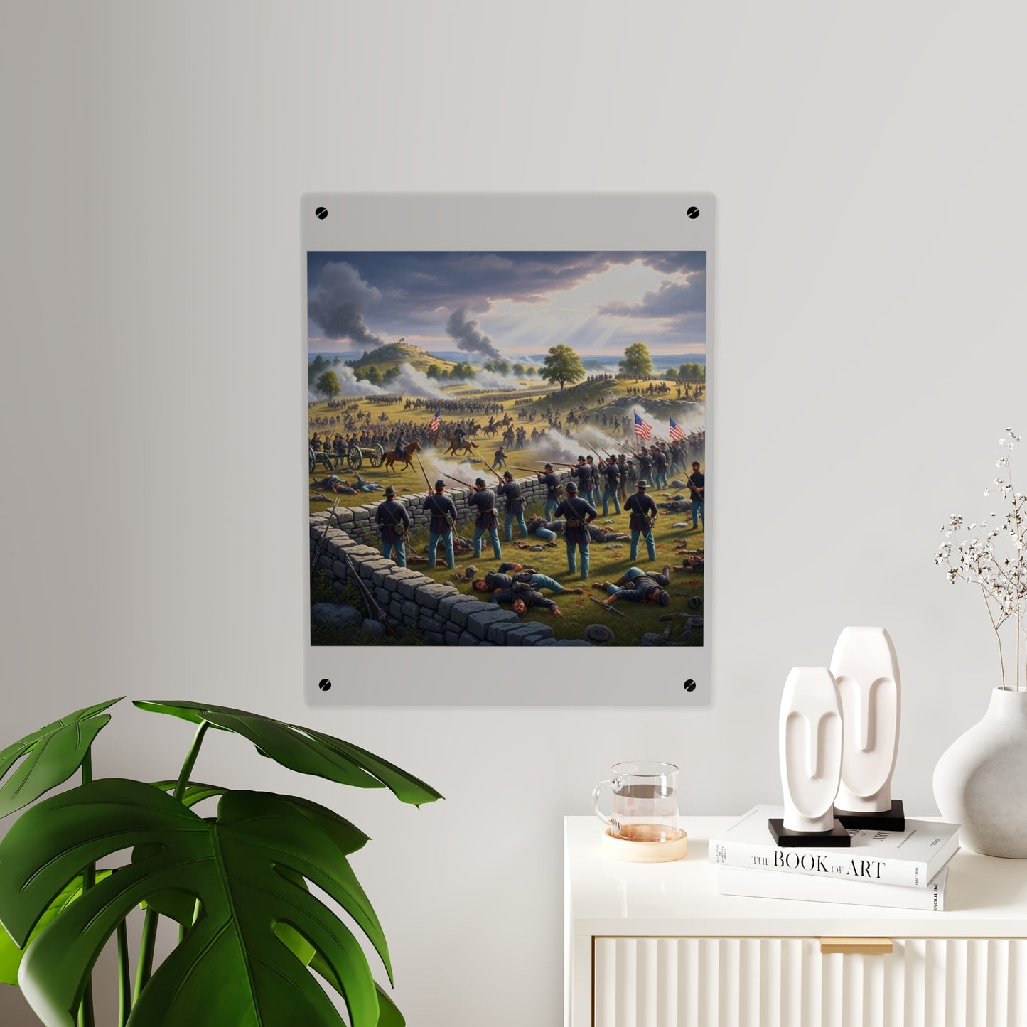 Acrylic Wall Art Panel - Battle of Gettysburg