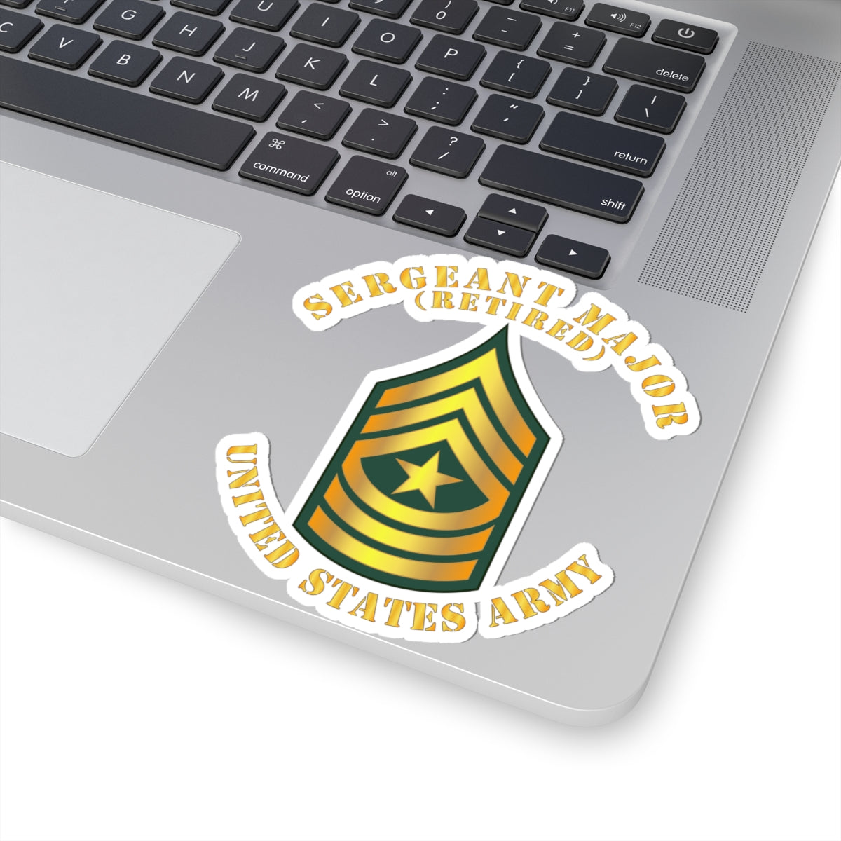 Kiss-Cut Stickers - Sergeant Major - SGM - Retired