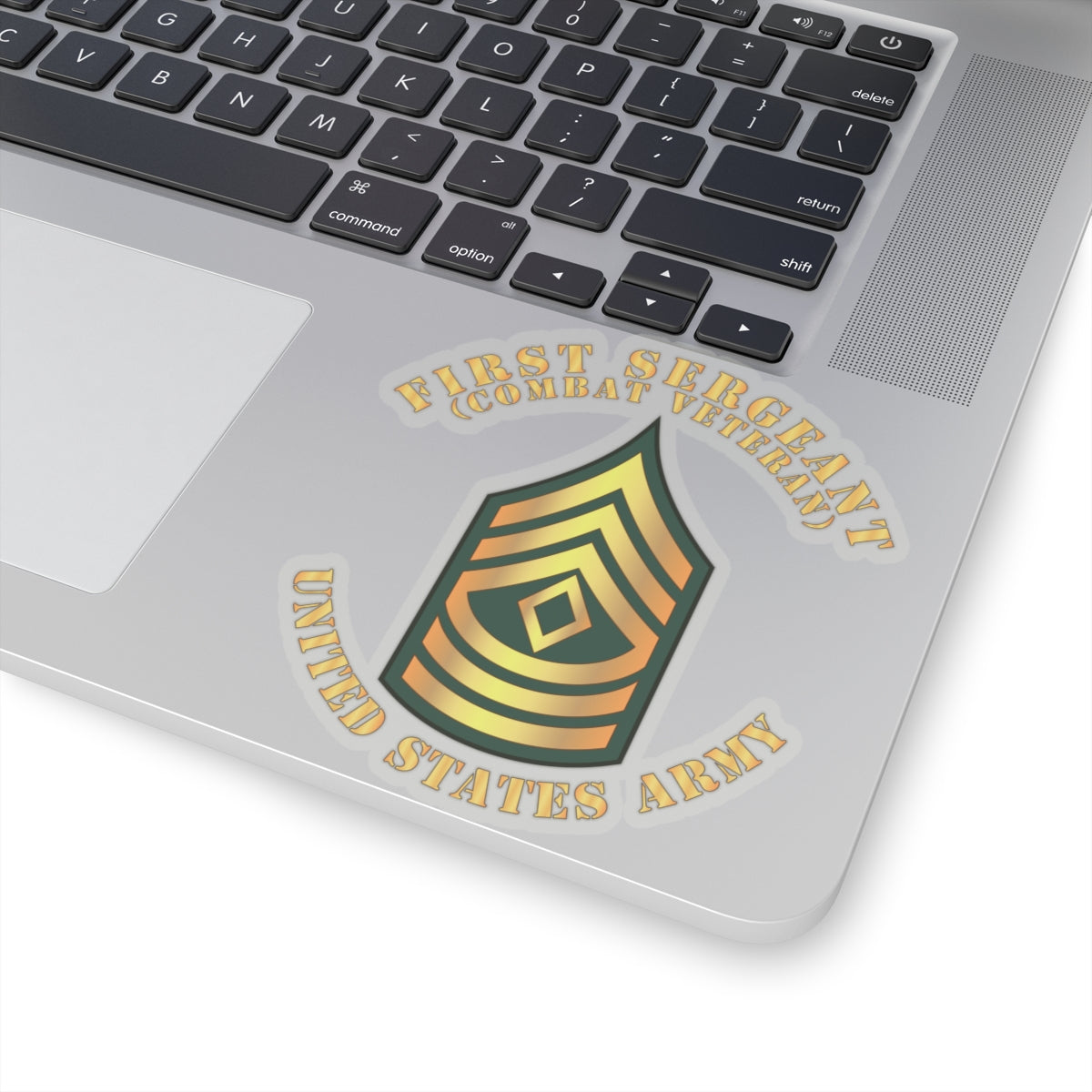Kiss-Cut Stickers - First Sergeant - 1SG - Combat Veteran