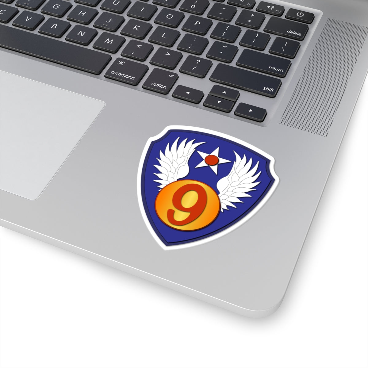 Kiss-Cut Stickers - AAC - SSI - 9th Air Force wo Txt