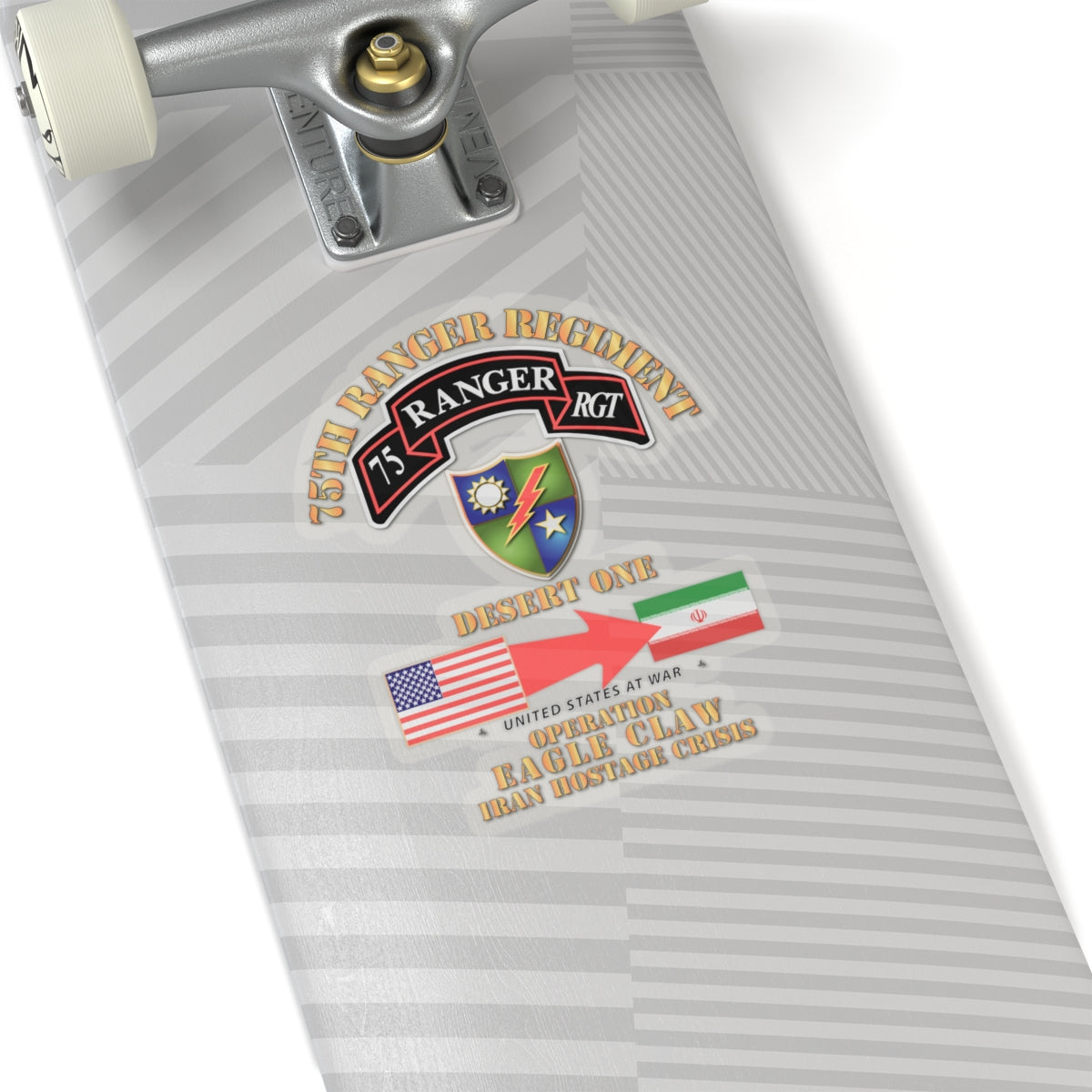 Kiss-Cut Stickers - SOF - Operation Eagle Claw - Iran - 75th Ranger Rgt