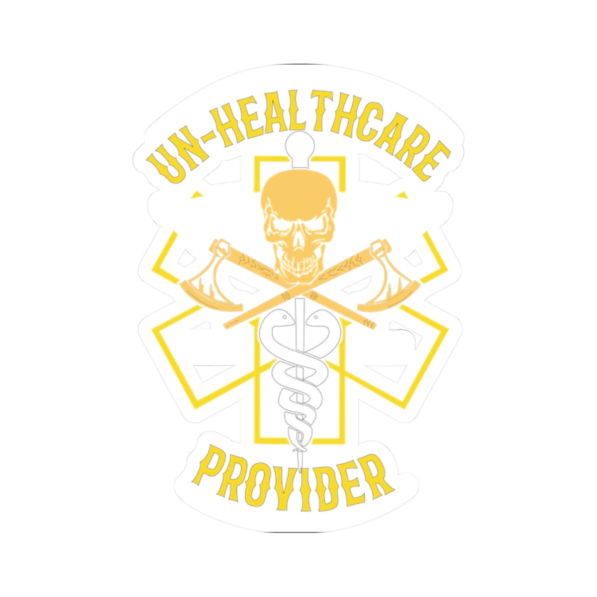 Kiss-Cut Stickers - UN-Healthcare Provider wo Background X 300