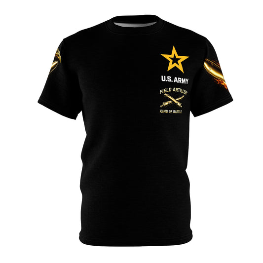 U.S. Army Field Artillery Tee — "King of Battle" 155MM Steel Graphic Tee