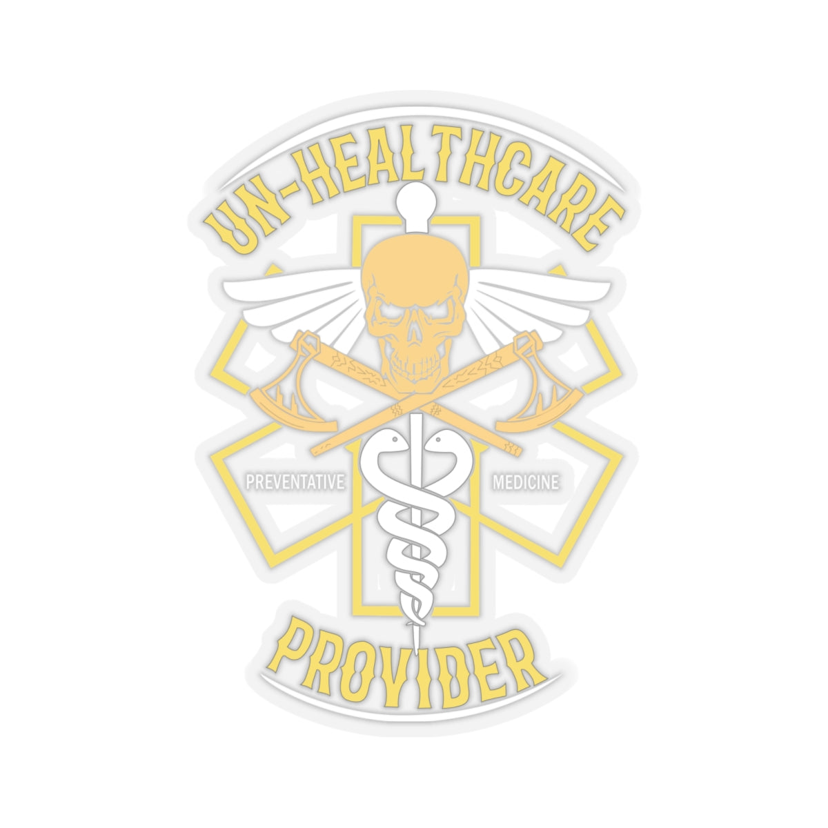Kiss-Cut Stickers - UN-Healthcare Provider wo Background X 300