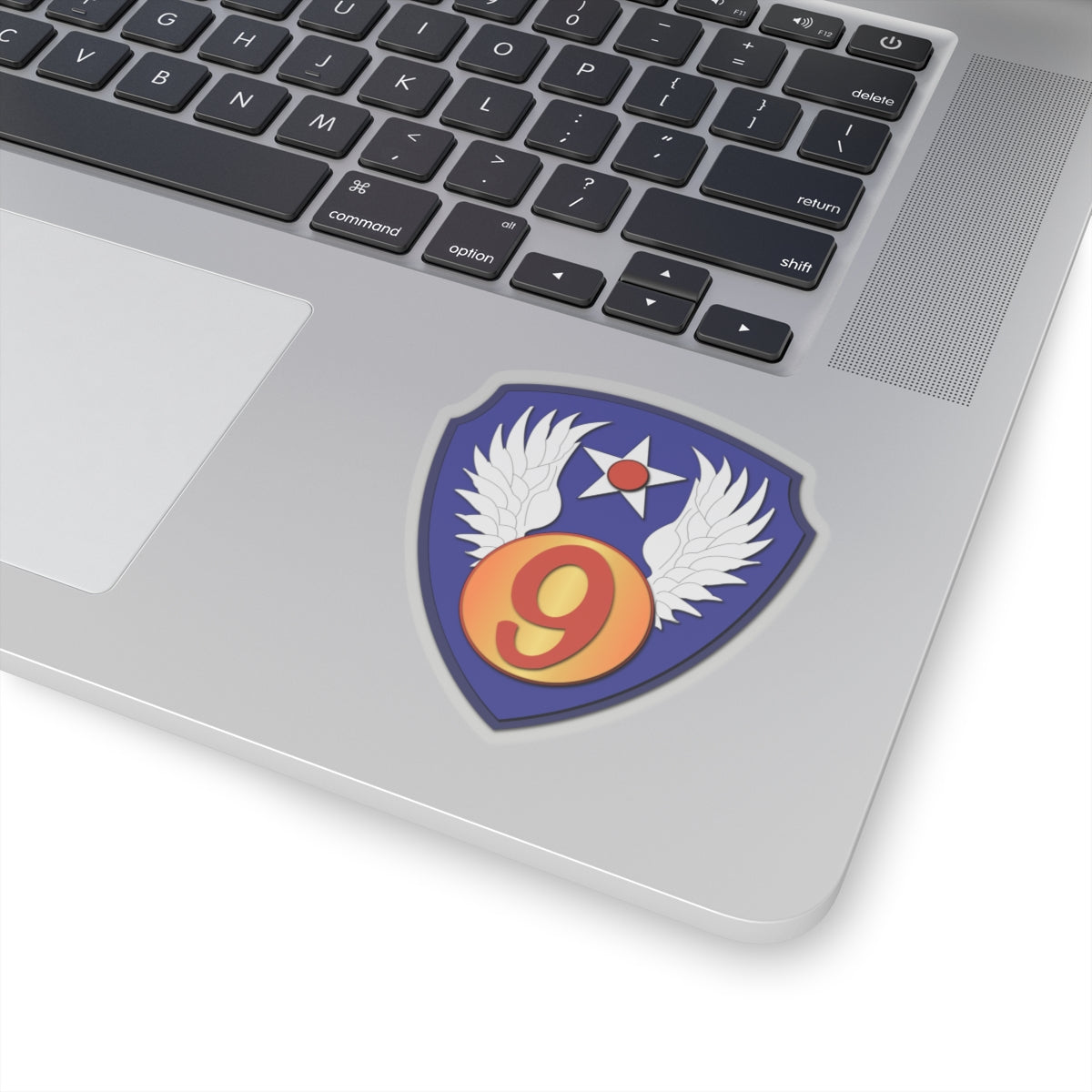 Kiss-Cut Stickers - AAC - SSI - 9th Air Force wo Txt