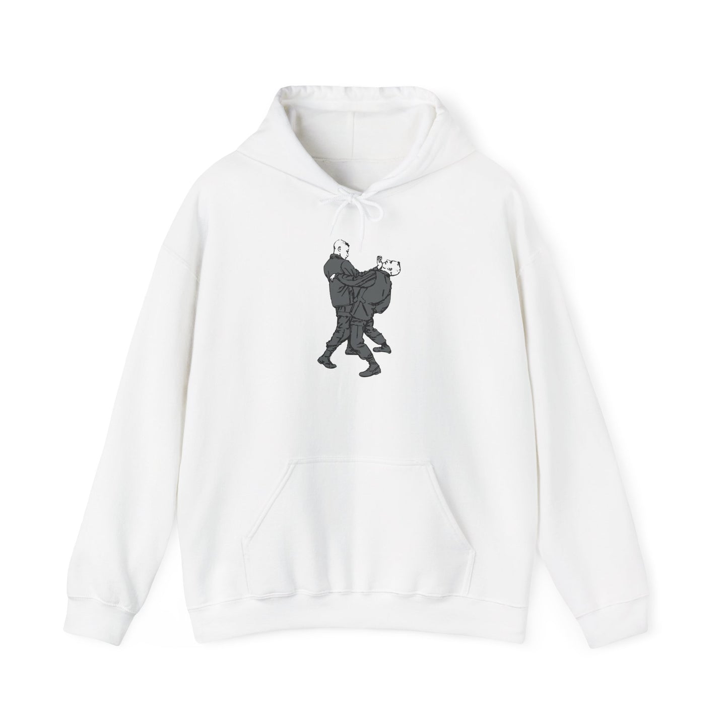 Unisex Heavy Blend Hooded Sweatshirt - Palm-Heel Strike to Chin X 300