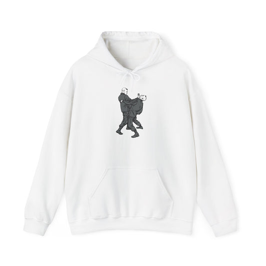 Unisex Heavy Blend Hooded Sweatshirt - Palm-Heel Strike to Chin X 300