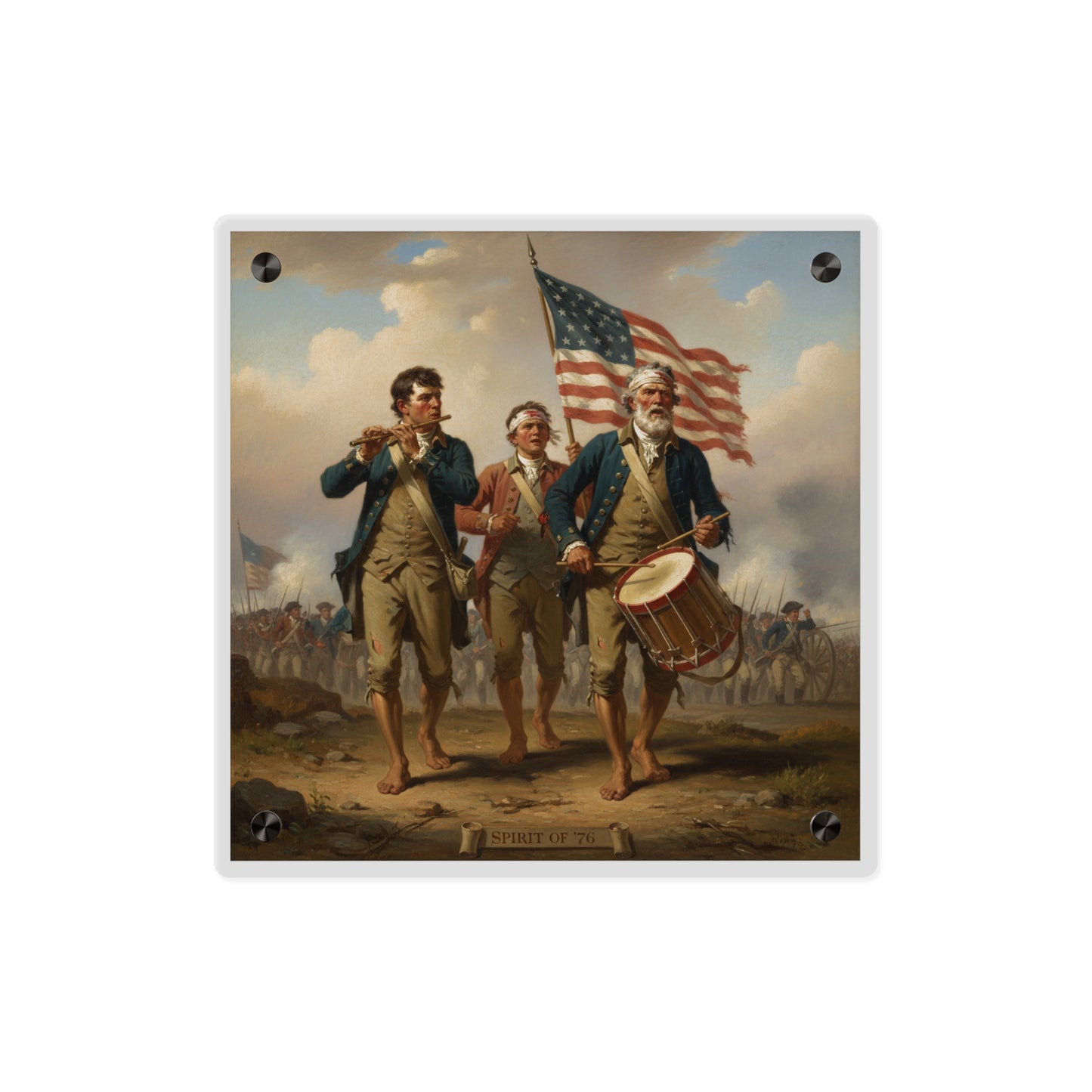 Acrylic Wall Art Panel - Spirit of 76