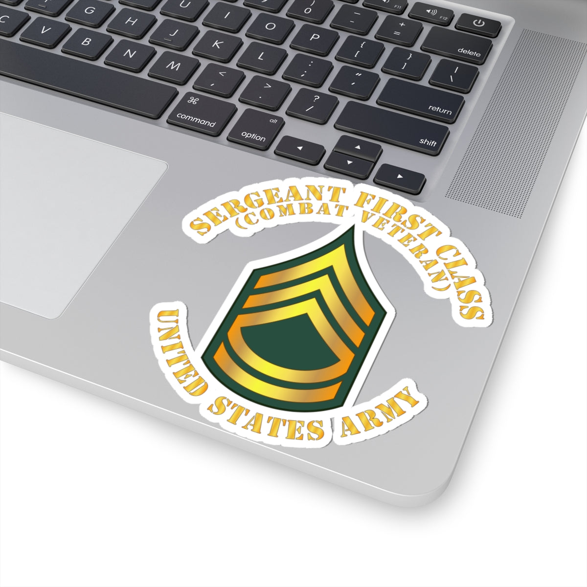Kiss-Cut Stickers - Sergeant First Class - SFC - Combat Veteran