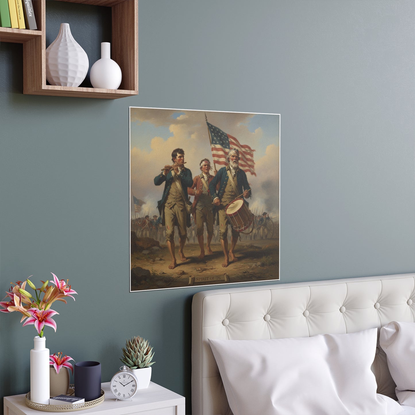 Indoor and Outdoor Silk Posters - Spirit of 76