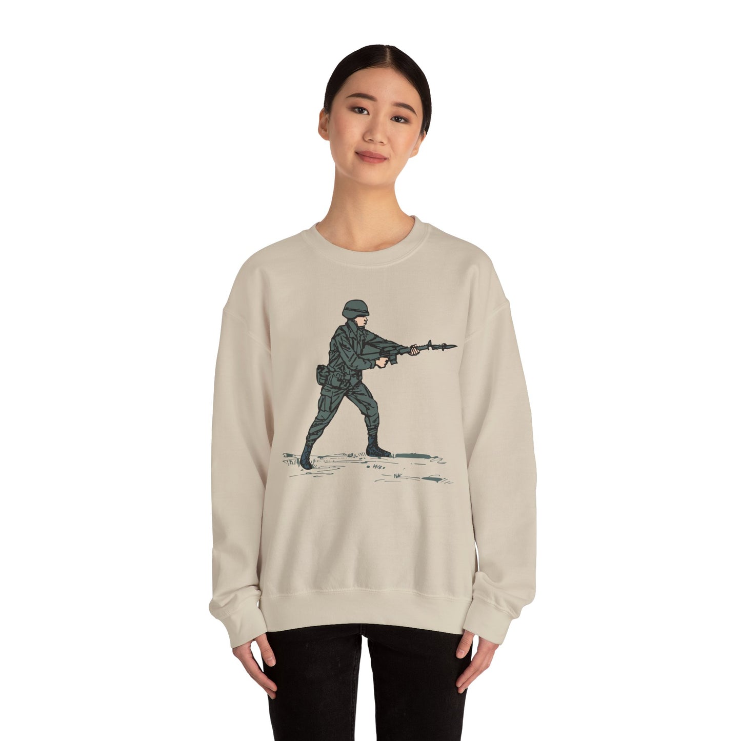 Crewneck Sweatshirt - Bayonet Training-Modified Thrust X 300