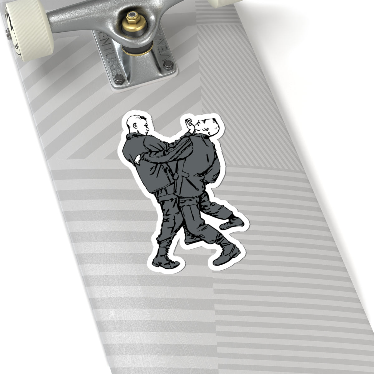 Kiss-Cut Stickers - Palm-Heel Strike to Chin X 300
