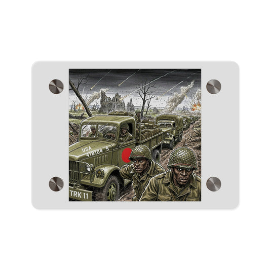 Acrylic Wall Art Panel - RedBall Express w RB