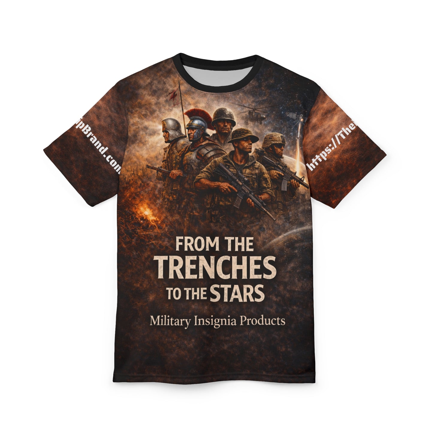 Veterans Tribute All-Over Print Tee — MIP Brand Veterans Tribute