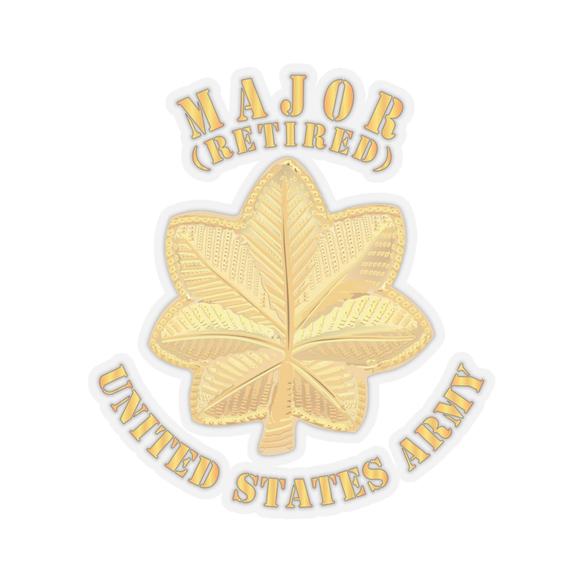 Kiss-Cut Stickers - Major - MAJ - Retired - V1