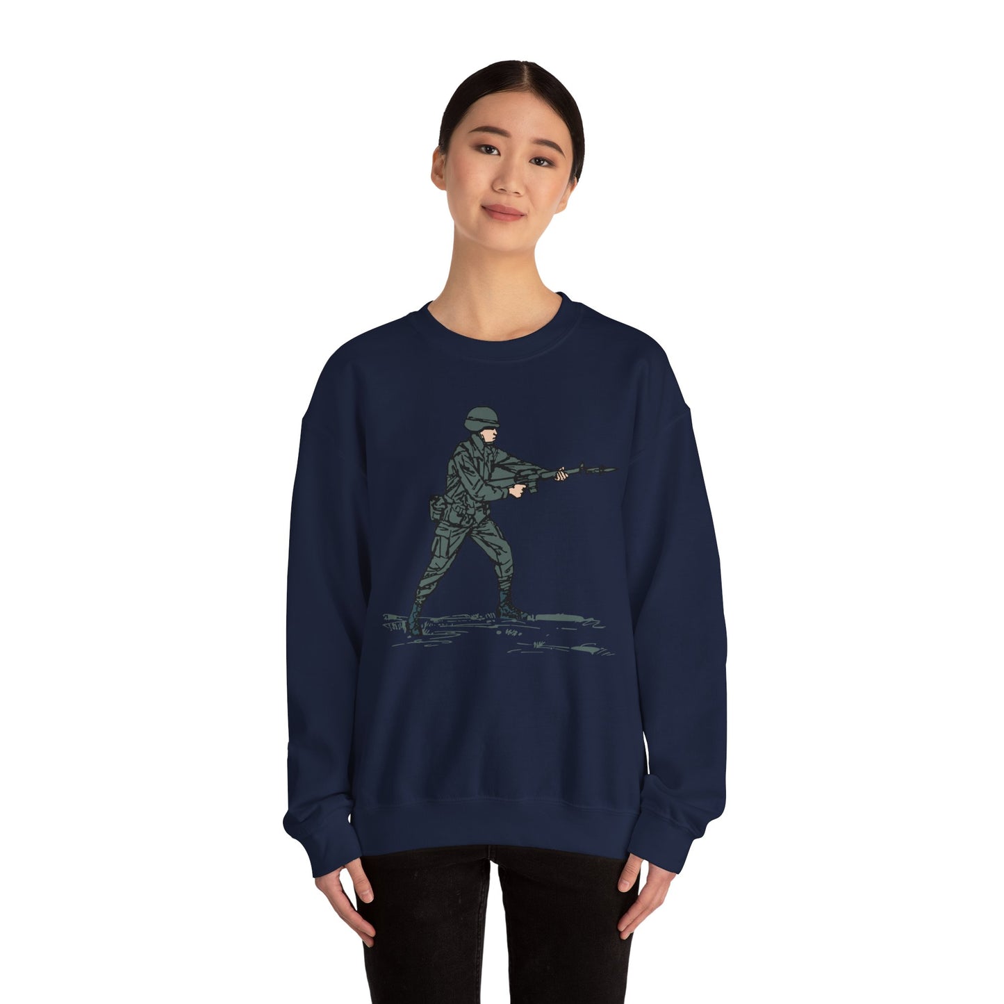 Crewneck Sweatshirt - Bayonet Training-Modified Thrust X 300