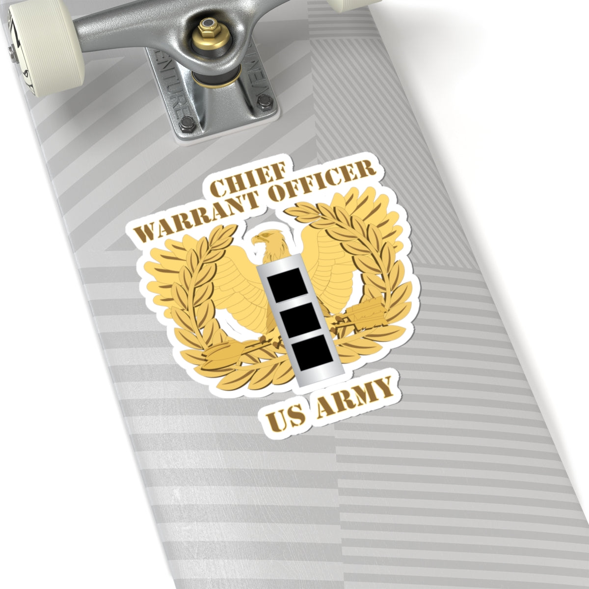 Kiss-Cut Stickers - Emblem - Warrant Officer - CW3