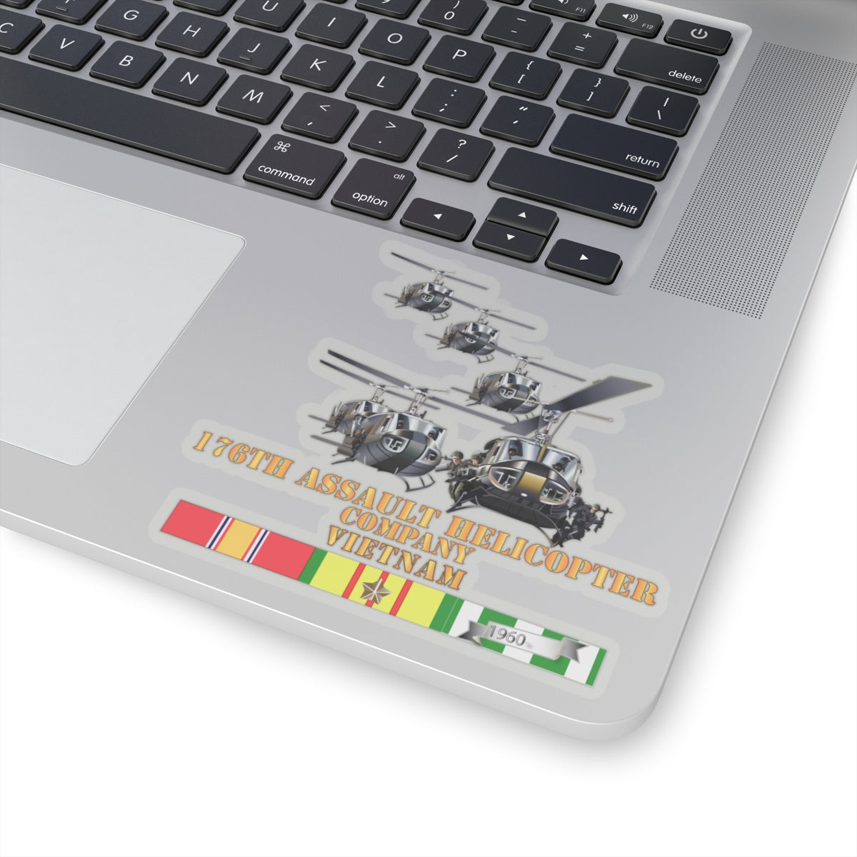 Kiss-Cut Stickers - 176th Assault Helicopter Co w SVC