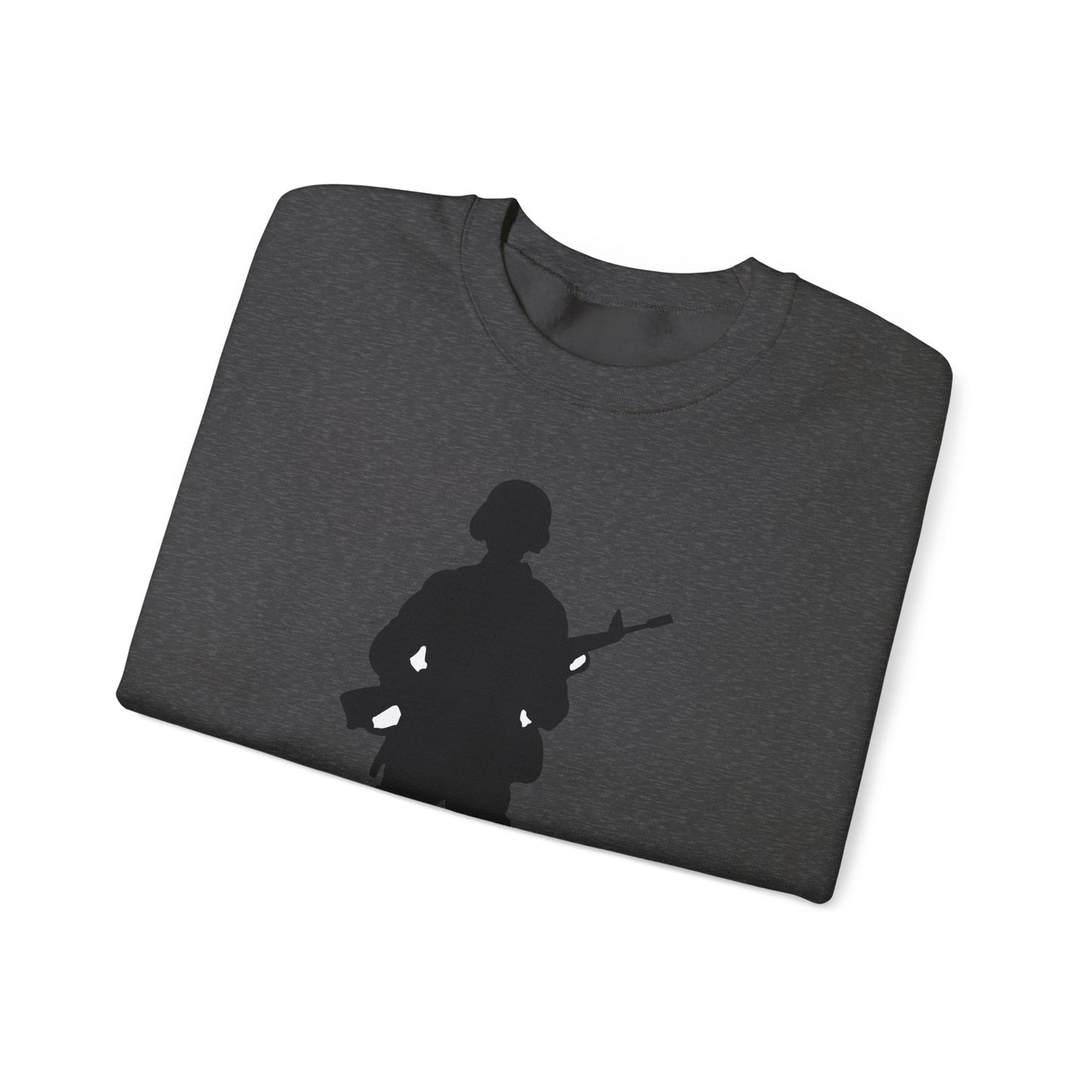 Crewneck Sweatshirt - Army - Soldier - Silhouette X 300