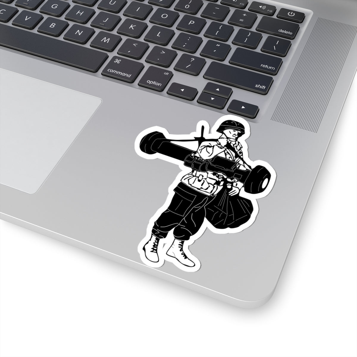 Kiss-Cut Stickers - Ant Armor Javelin Move - BW X 300