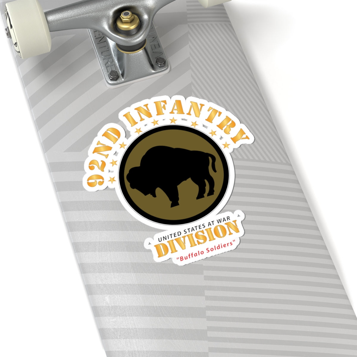 Kiss-Cut Stickers - 92nd Infantry Division - Buffalo Soldiers