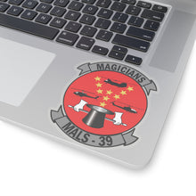 Load image into Gallery viewer, Kiss-Cut Stickers - USMC - Marine Aviation Logistics Squadron 39 - MALS 39 - Magicians wo txt
