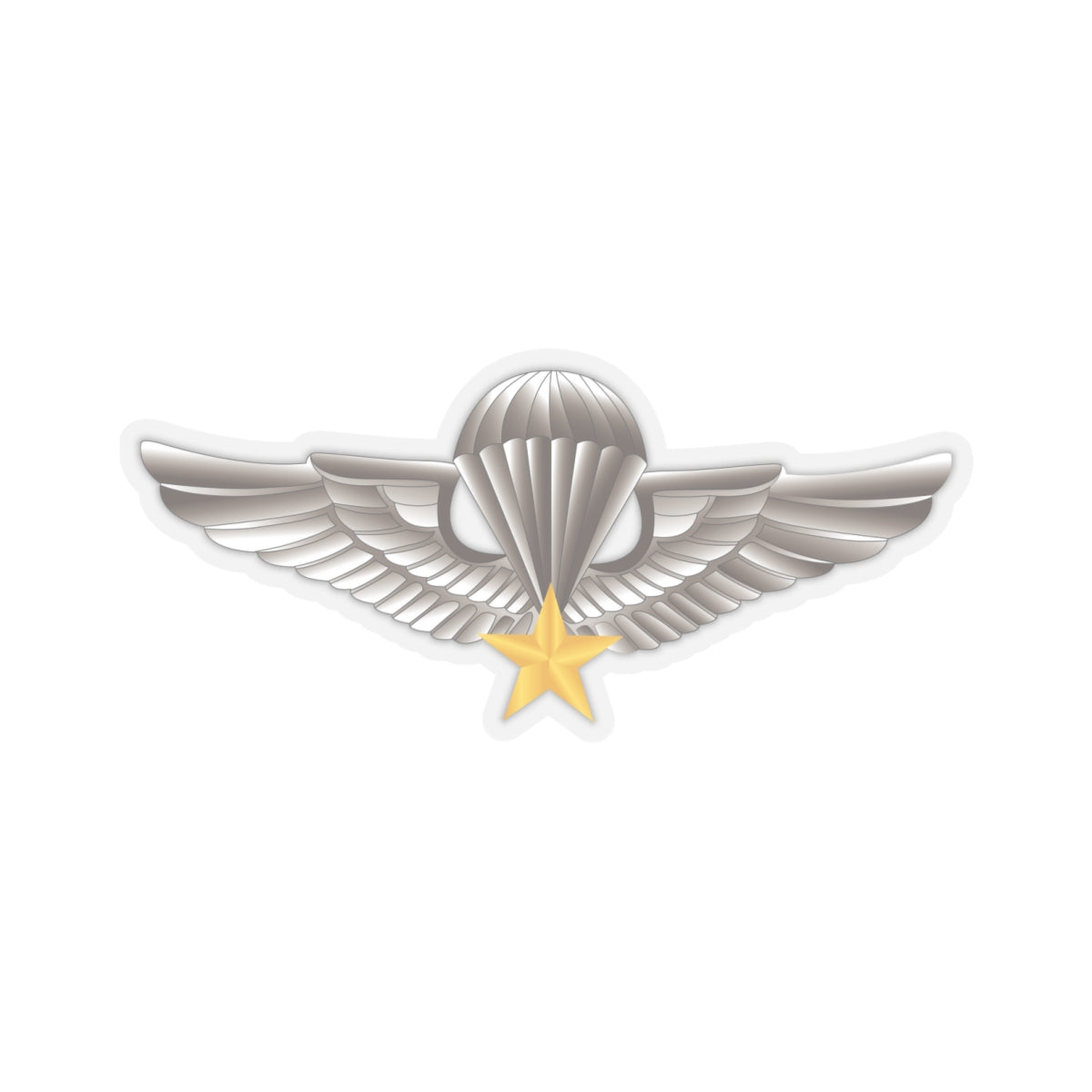 Kiss-Cut Stickers - Vietnam Airborne Qualification Badge X 300