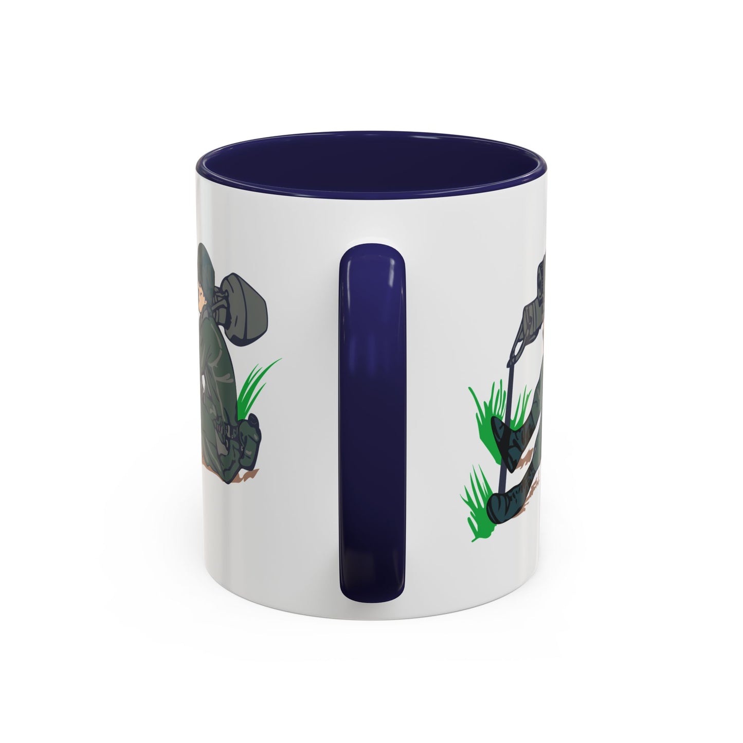 Accent Coffee Mug (11oz & 15oz) - Anti Armor M47 Dragon X 300