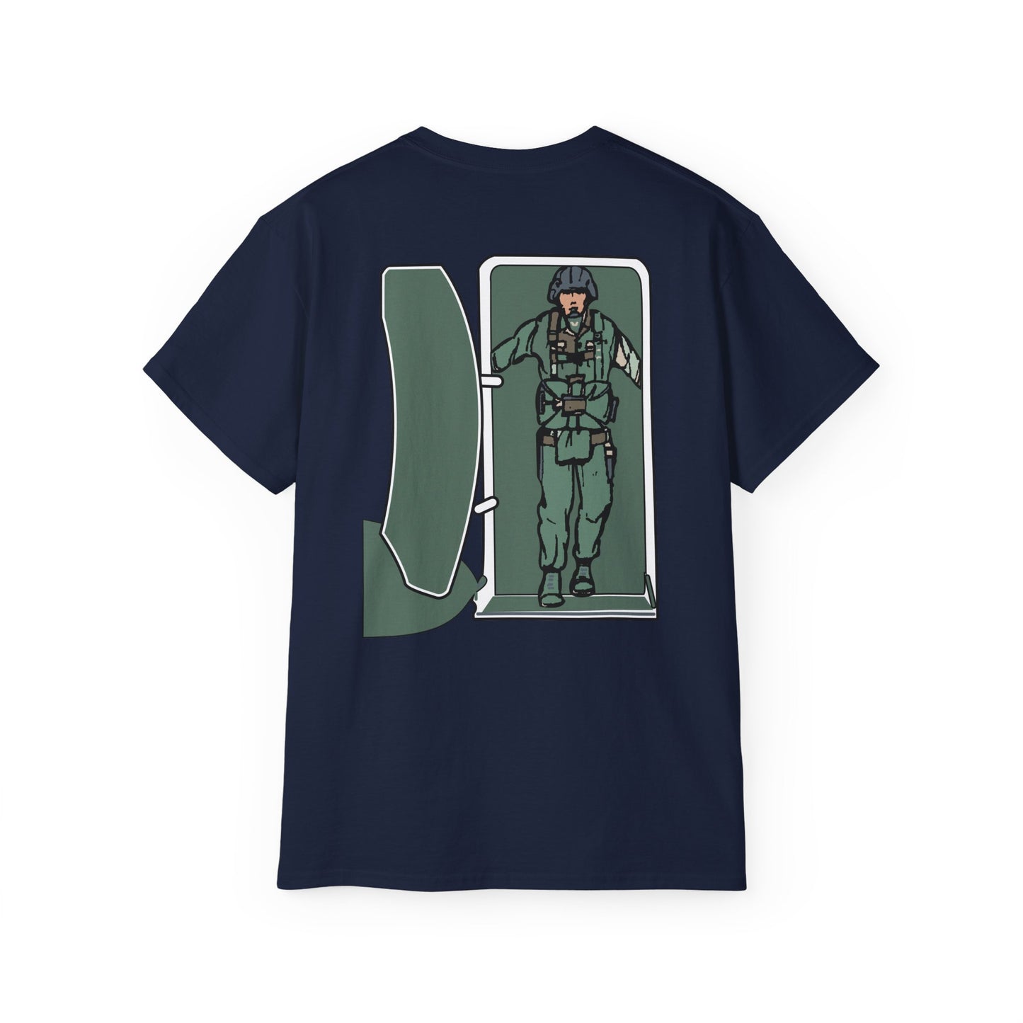 Unisex Ultra Cotton Tee - Airborne - JM Door Check X 300