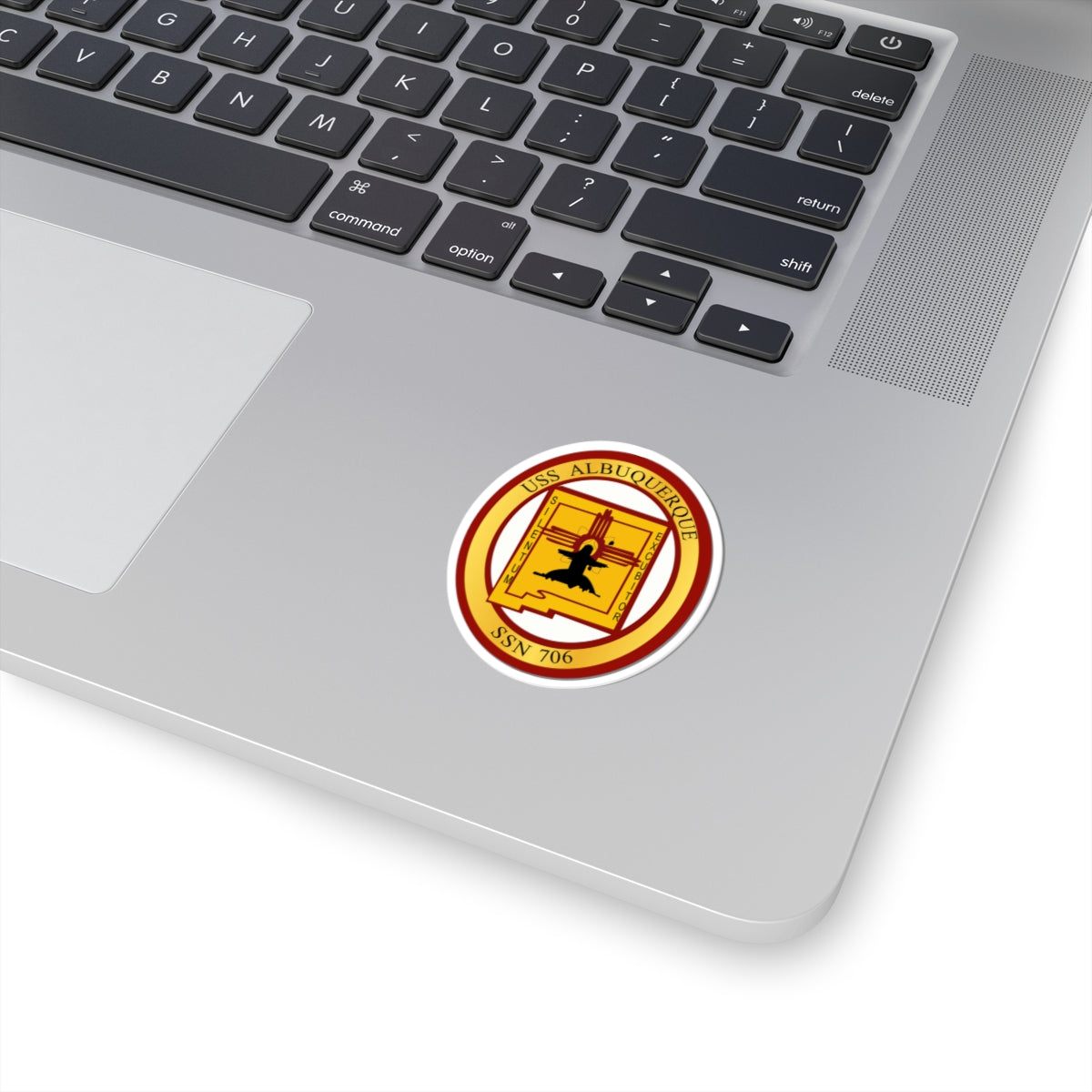 Kiss-Cut Stickers - Navy - USS Albuquerque (SSN-706) wo Txt