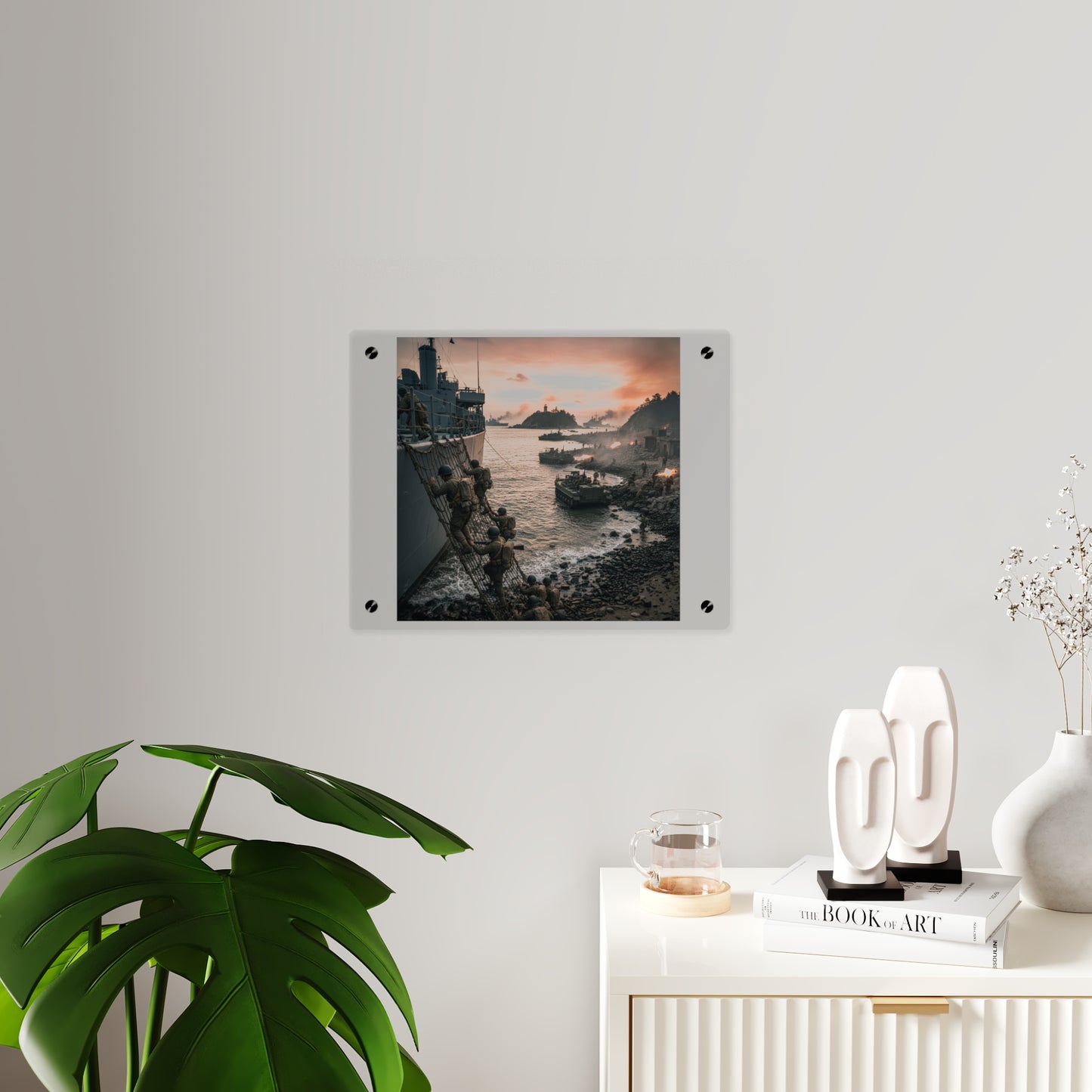 Acrylic Wall Art Panel - Inchon Landing - Korean War