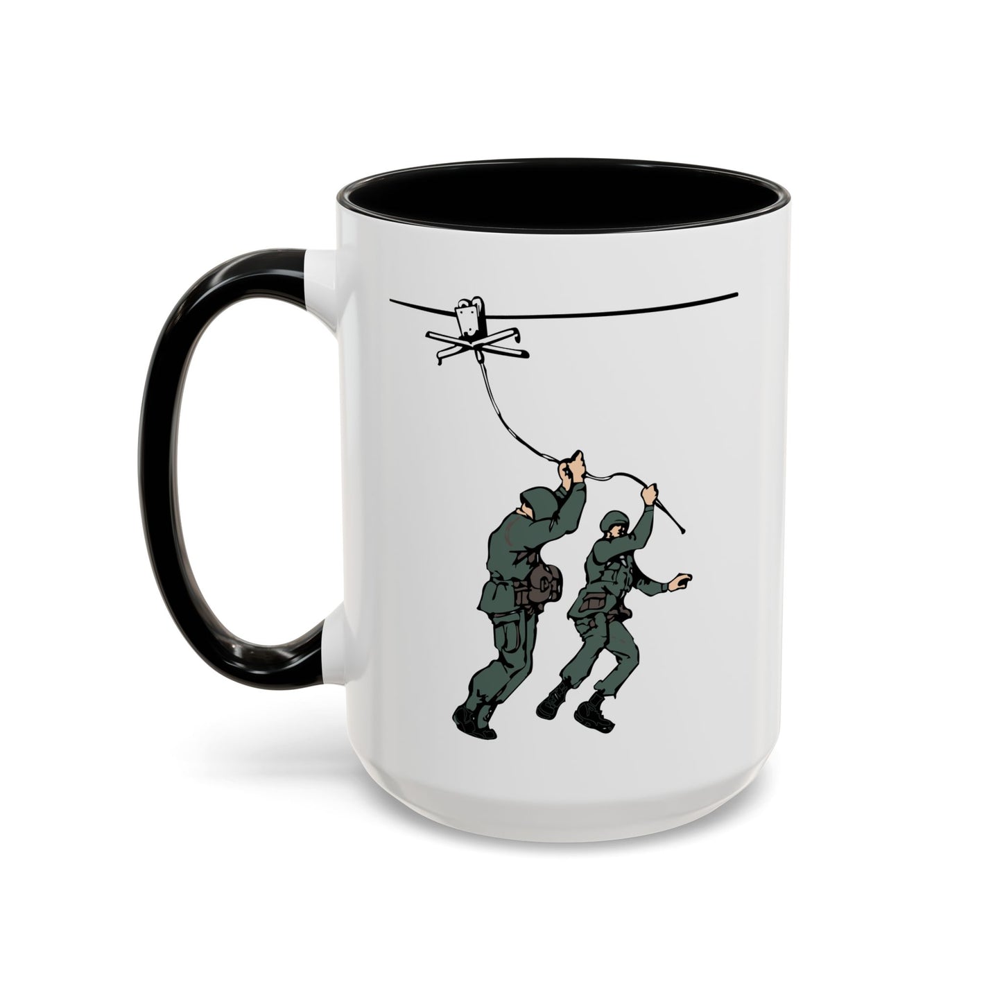Accent Coffee Mug (11oz & 15oz) - Airborne - Lateral Drift Trainer X 300