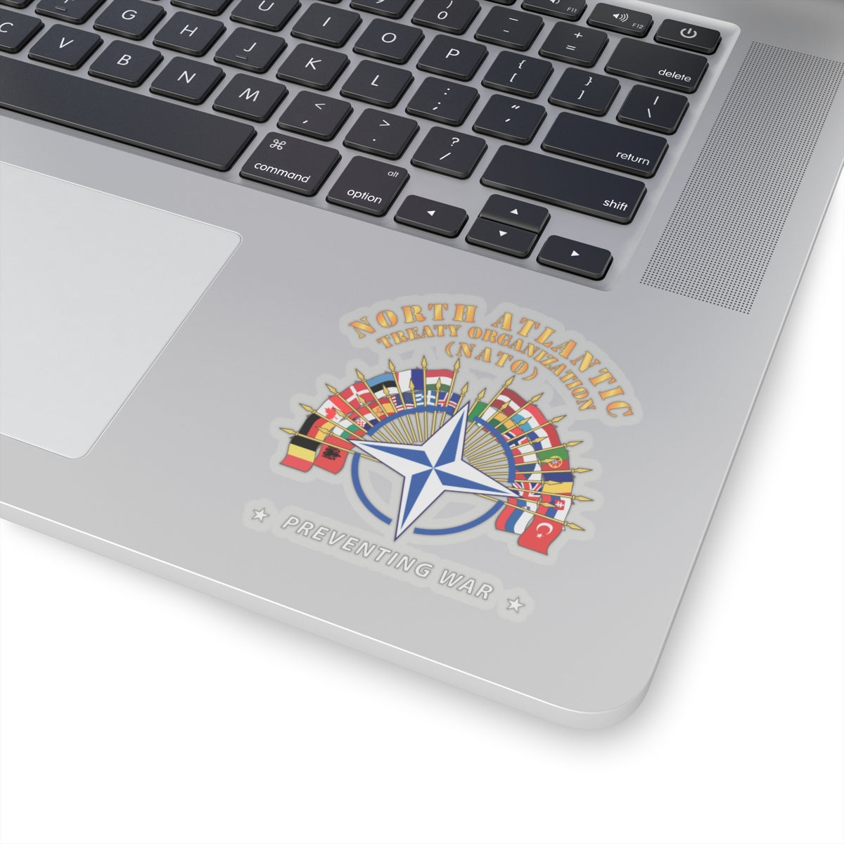 Kiss-Cut Stickers - NATO - Preventing War X 300