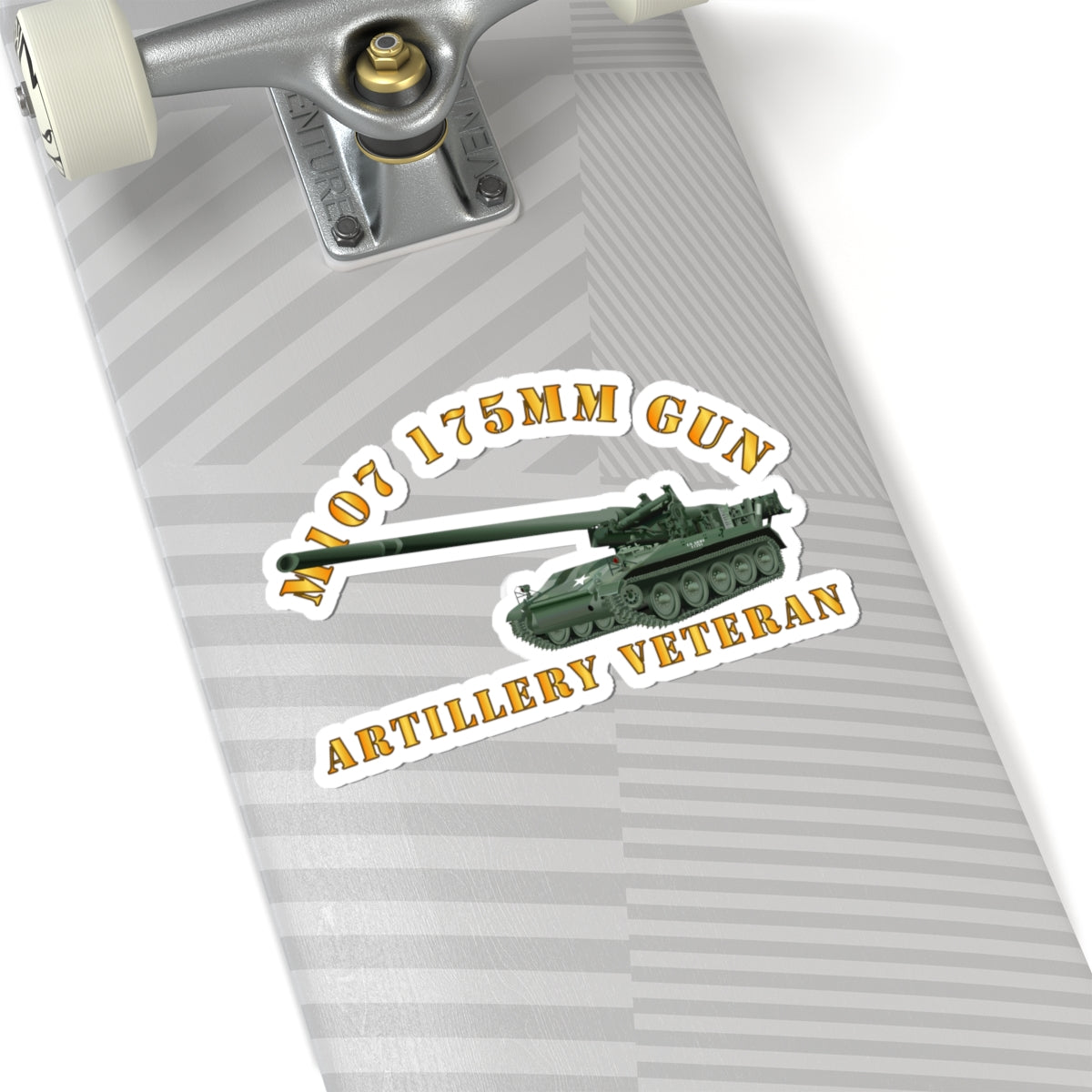 Kiss-Cut Stickers - M107 - 175mm Gun - Artillery Veteran