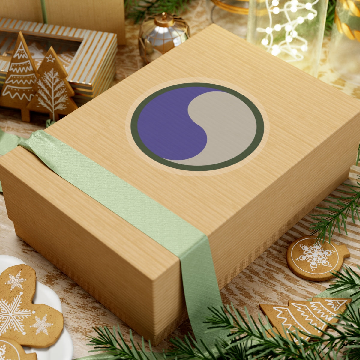 Kiss-Cut Stickers - SSI - 29th Infantry Division X 300