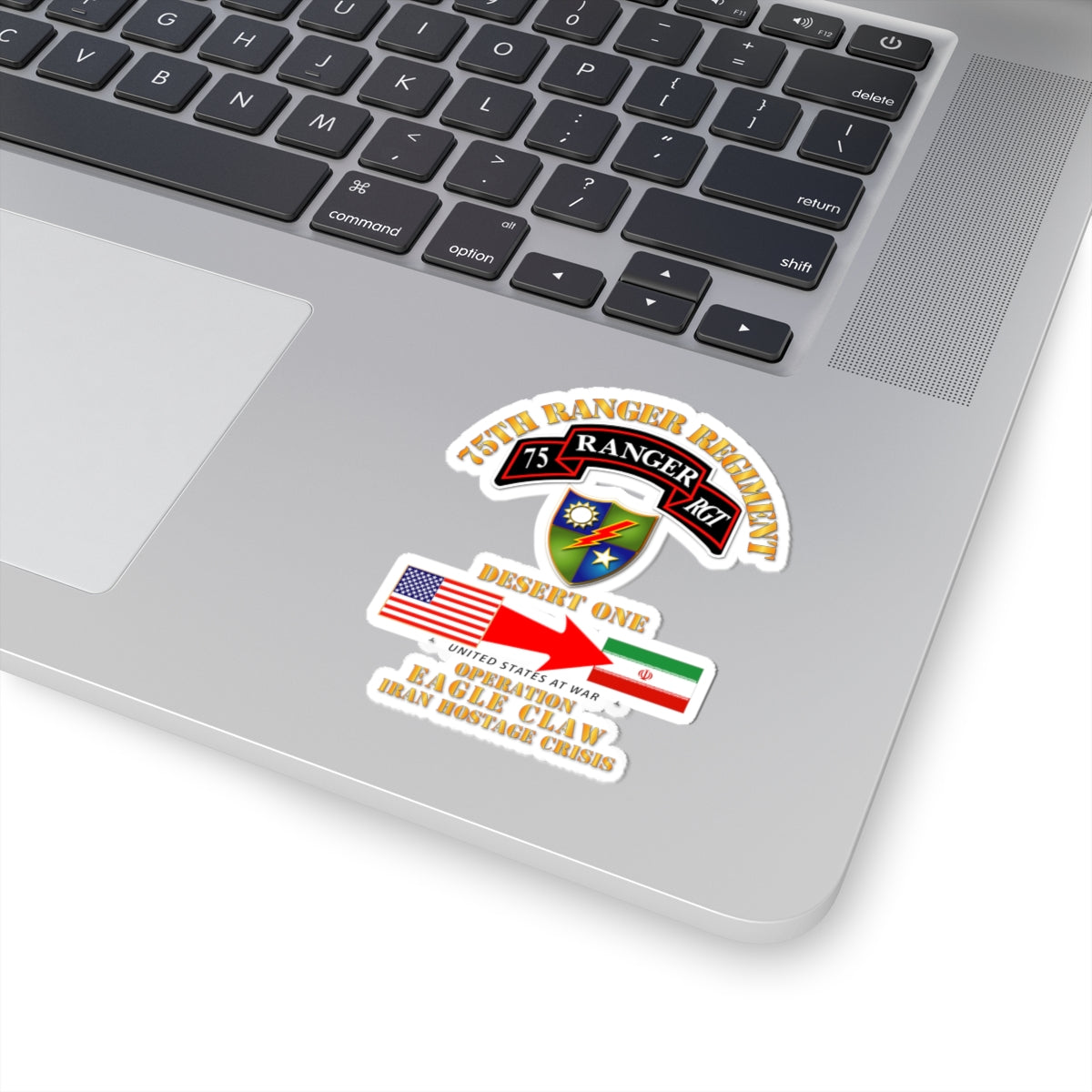 Kiss-Cut Stickers - SOF - Operation Eagle Claw - Iran - 75th Ranger Rgt