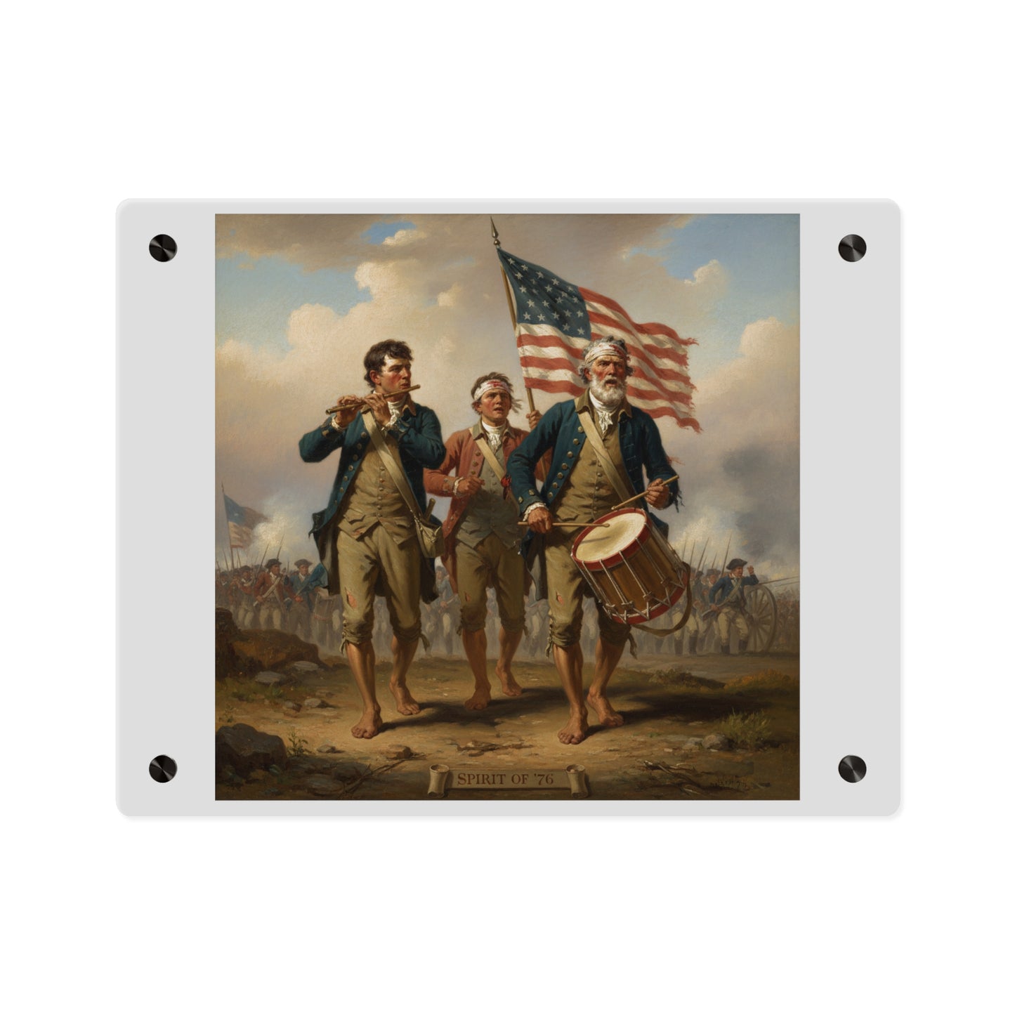 Acrylic Wall Art Panel - Spirit of 76