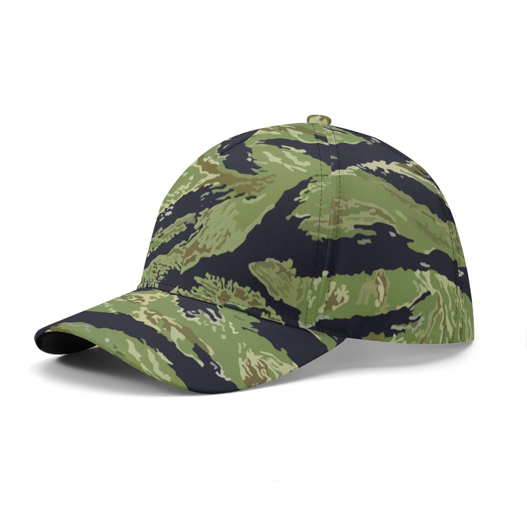 All-over Print Baseball Cap - Vietnam Tiger Stripe