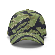 Load image into Gallery viewer, All-over Print Baseball Cap - Vietnam Tiger Stripe
