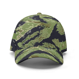 All-over Print Baseball Cap - Vietnam Tiger Stripe