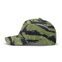 Load image into Gallery viewer, All-over Print Baseball Cap - Vietnam Tiger Stripe
