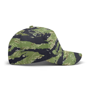 All-over Print Baseball Cap - Vietnam Tiger Stripe