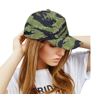 All-over Print Baseball Cap - Vietnam Tiger Stripe