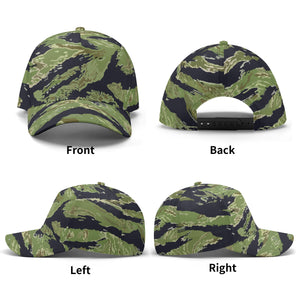 All-over Print Baseball Cap - Vietnam Tiger Stripe