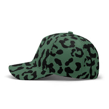 Load image into Gallery viewer, All-over Print Baseball Cap - Leopard Camouflage - Green-Black
